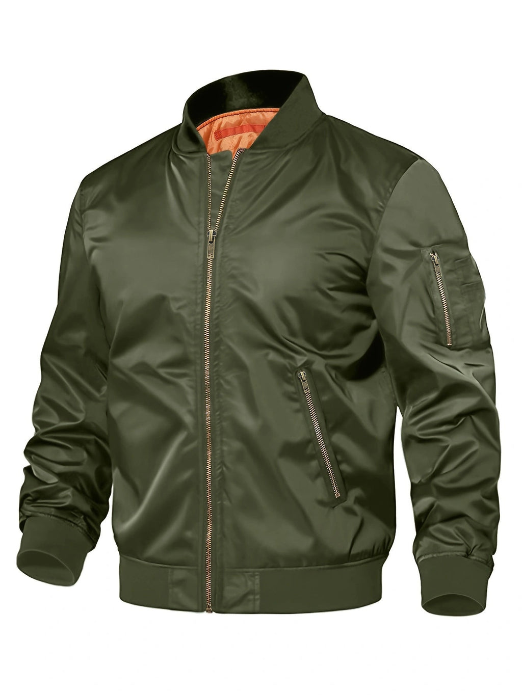 Mens Jacket New Spring Autumn Male Baseball Jackets Pilot Men Outwear Coat Zipper Men's Uniform - Fine Art