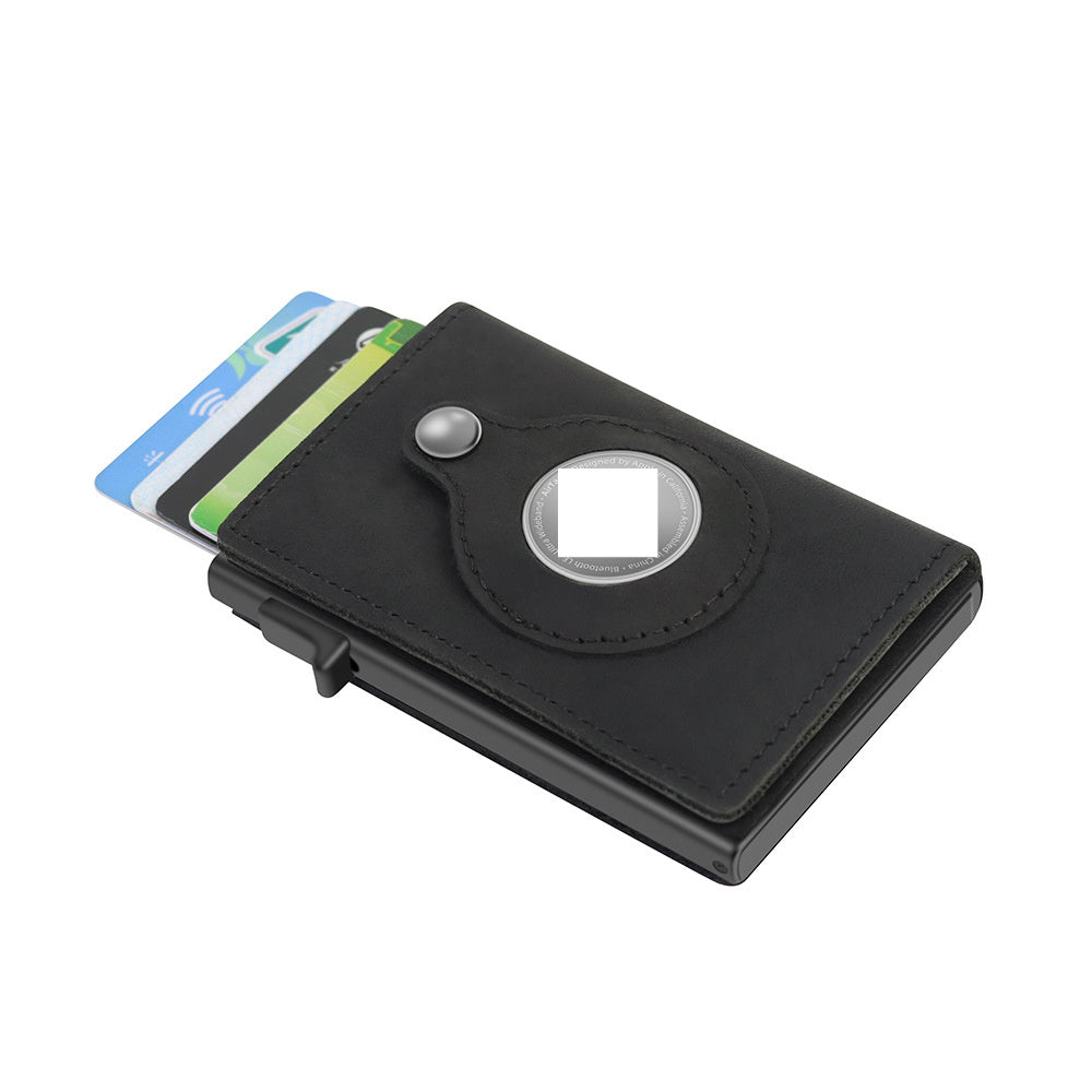 Men's RFID Slim Leather Wallet | Minimalist Card Holder - Premium Canvas