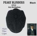 Men's Wool Newsboy Hat | Classic Vintage Flat Cap - Gallery Edition