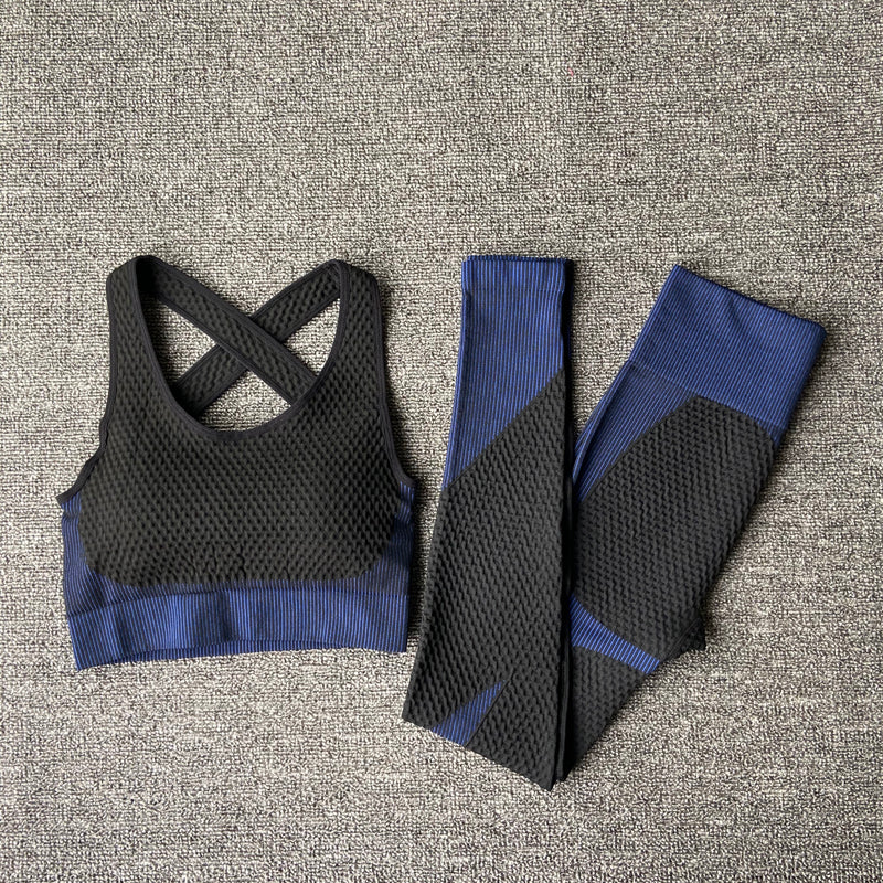 Women's Yoga Gym Set | Seamless Fitness Activewear - Gallery Edition