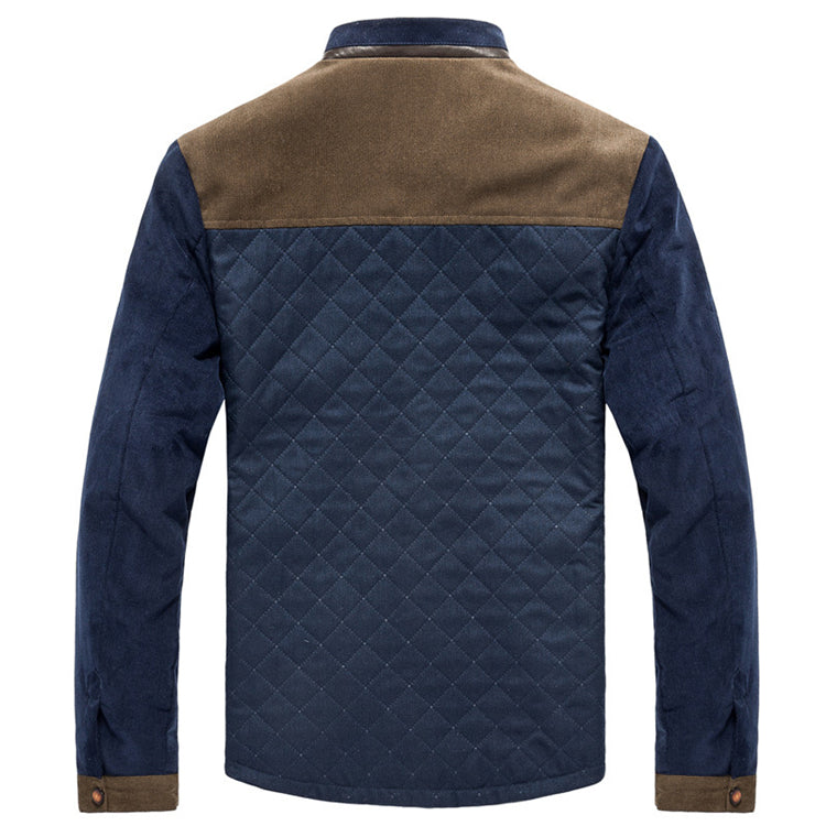 Spring Autumn New Men's Casual Jackets Solid Men Patchwork Slim Fit Coats Male Tracksuit Mens Sportswear Men - Design Poster