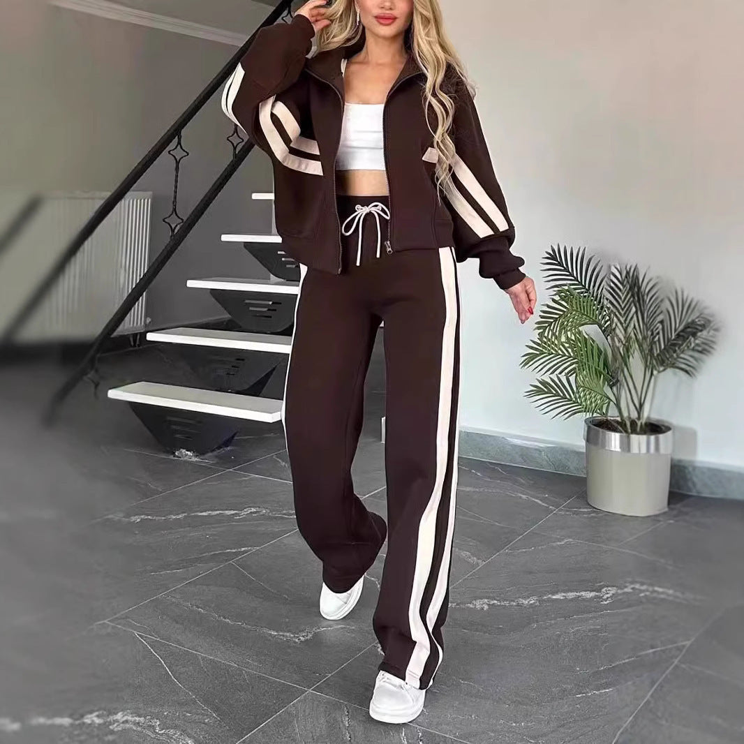 Women's White Sports Set | UWANTWOW Fashion Store - Modern Print