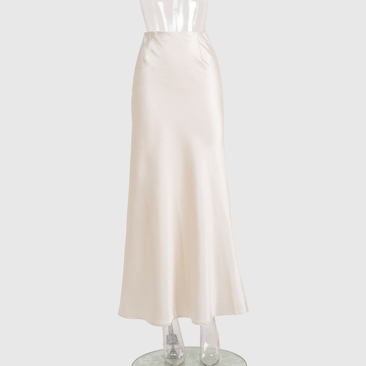 Fishtail Skirt Satin Satin Long - Exclusive Edition